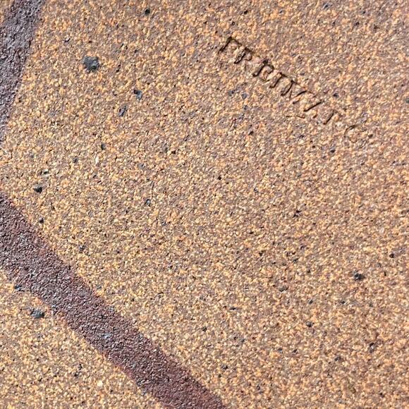 John Freimarck Studio Decorative Art Pottery Octagon Dinner Wall Plate - Picture 6 of 7